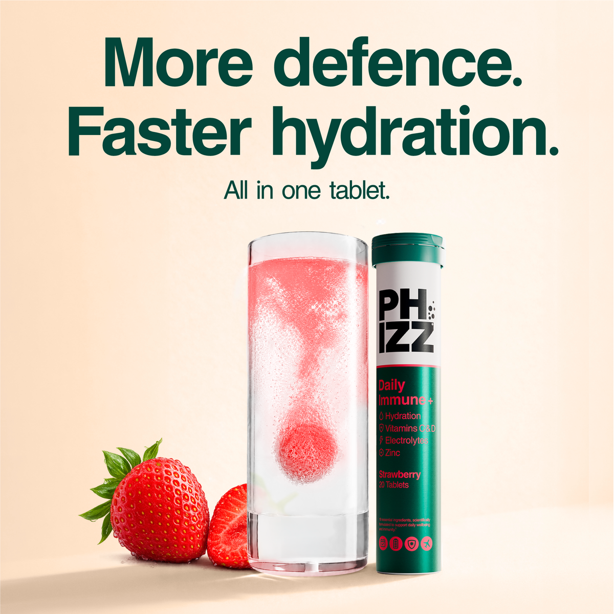Daily Immune+ Strawberry