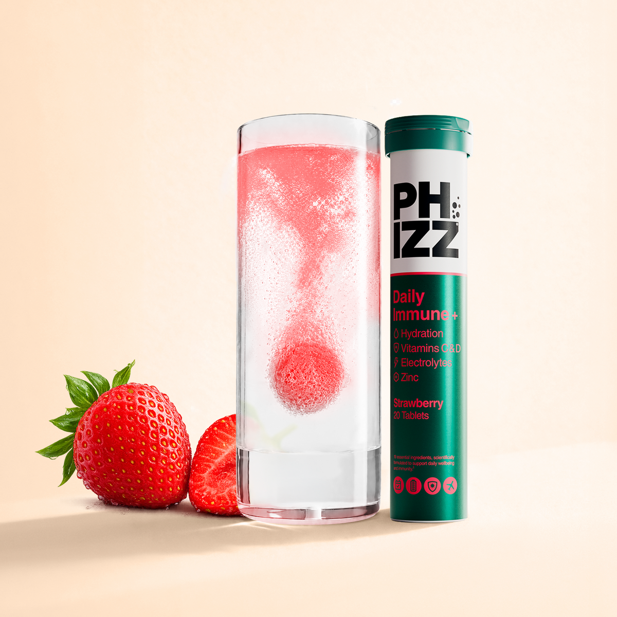 Daily Immune+ Strawberry