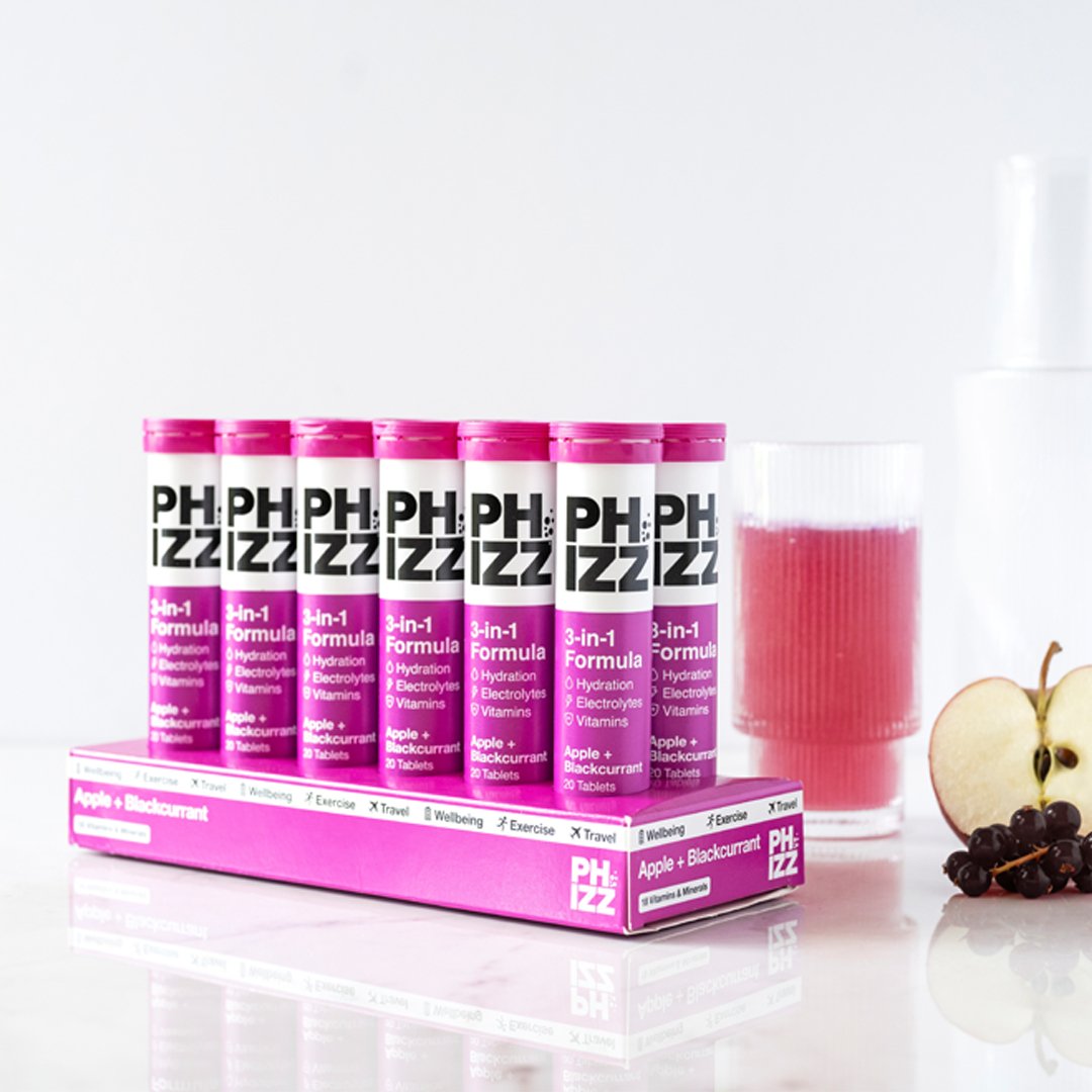 3-in-1 Hydration, Electrolytes & Vitamins - Phizz