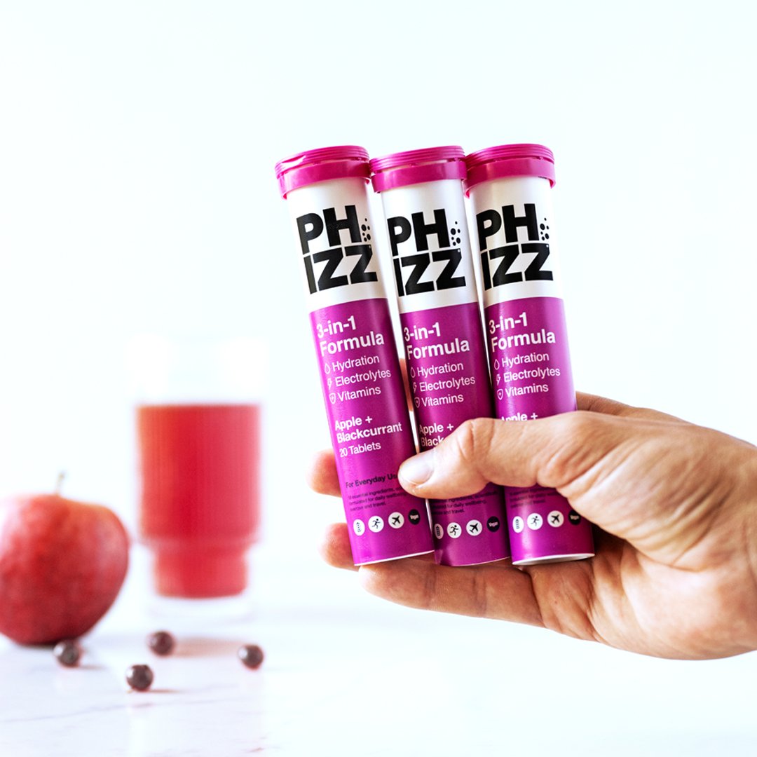 3-in-1 Hydration, Electrolytes & Vitamins - Phizz