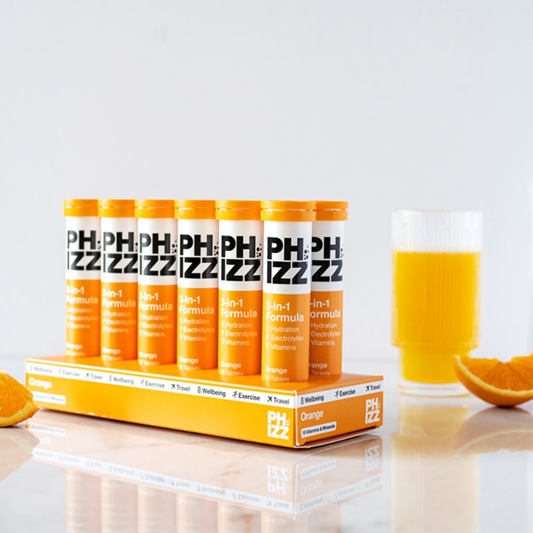 3-in-1 Hydration, Electrolytes & Vitamins - Phizz