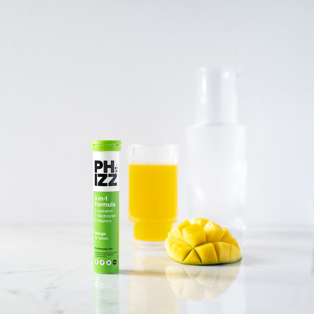 3-in-1 Hydration, Electrolytes & Vitamins (80's) - Phizz