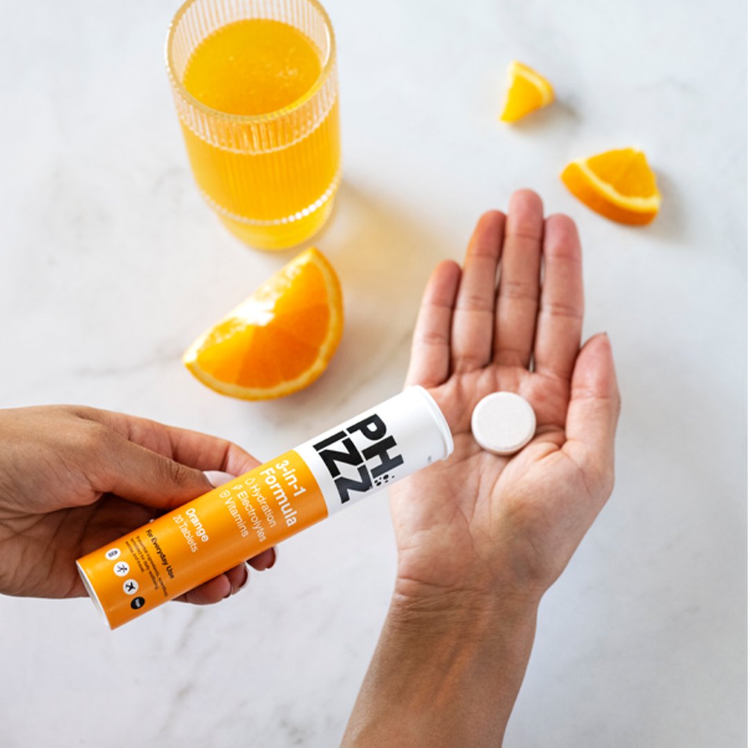 3-in-1 Hydration, Electrolytes & Vitamins (80's) - Phizz