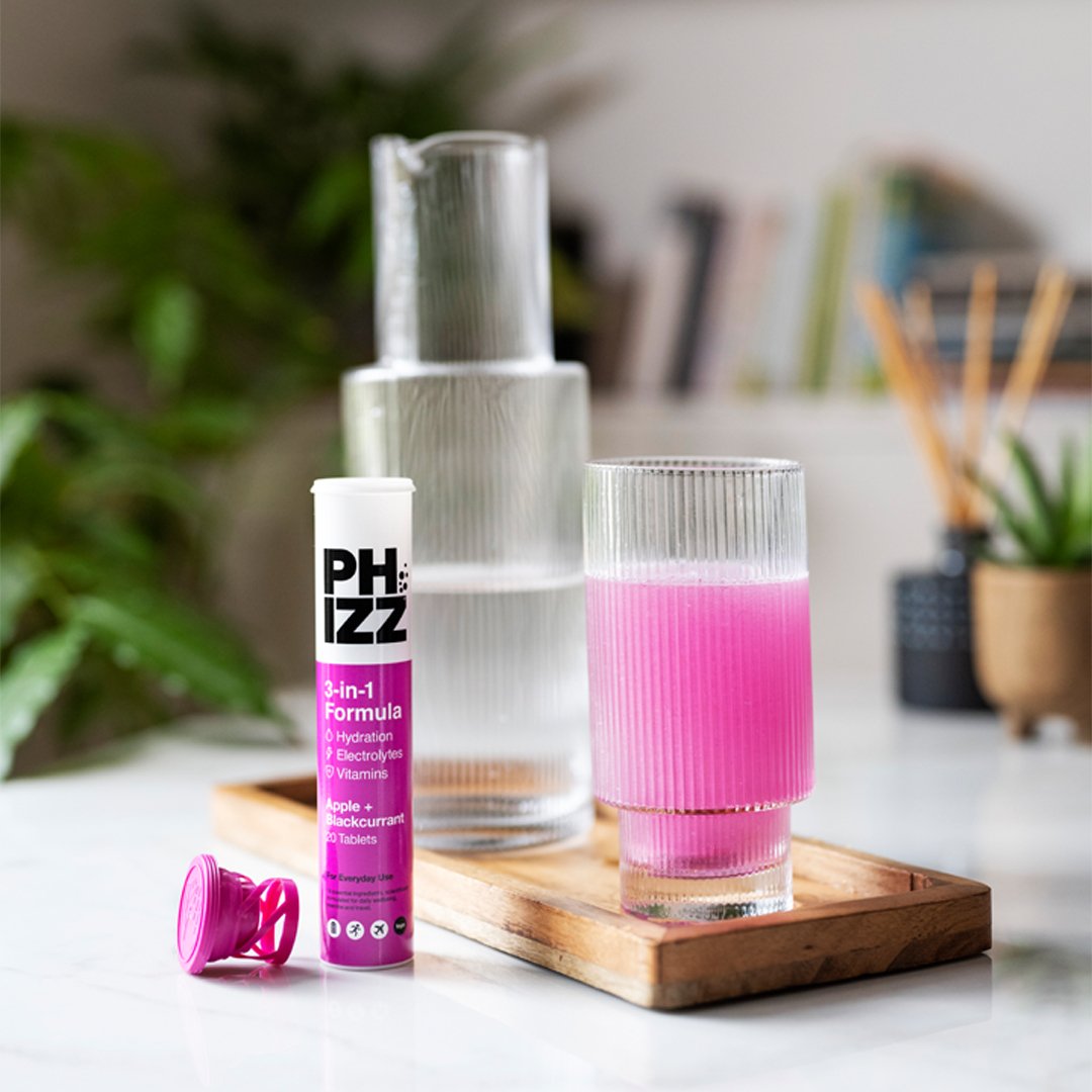3-in-1 Hydration, Electrolytes & Vitamins (80's) - Phizz