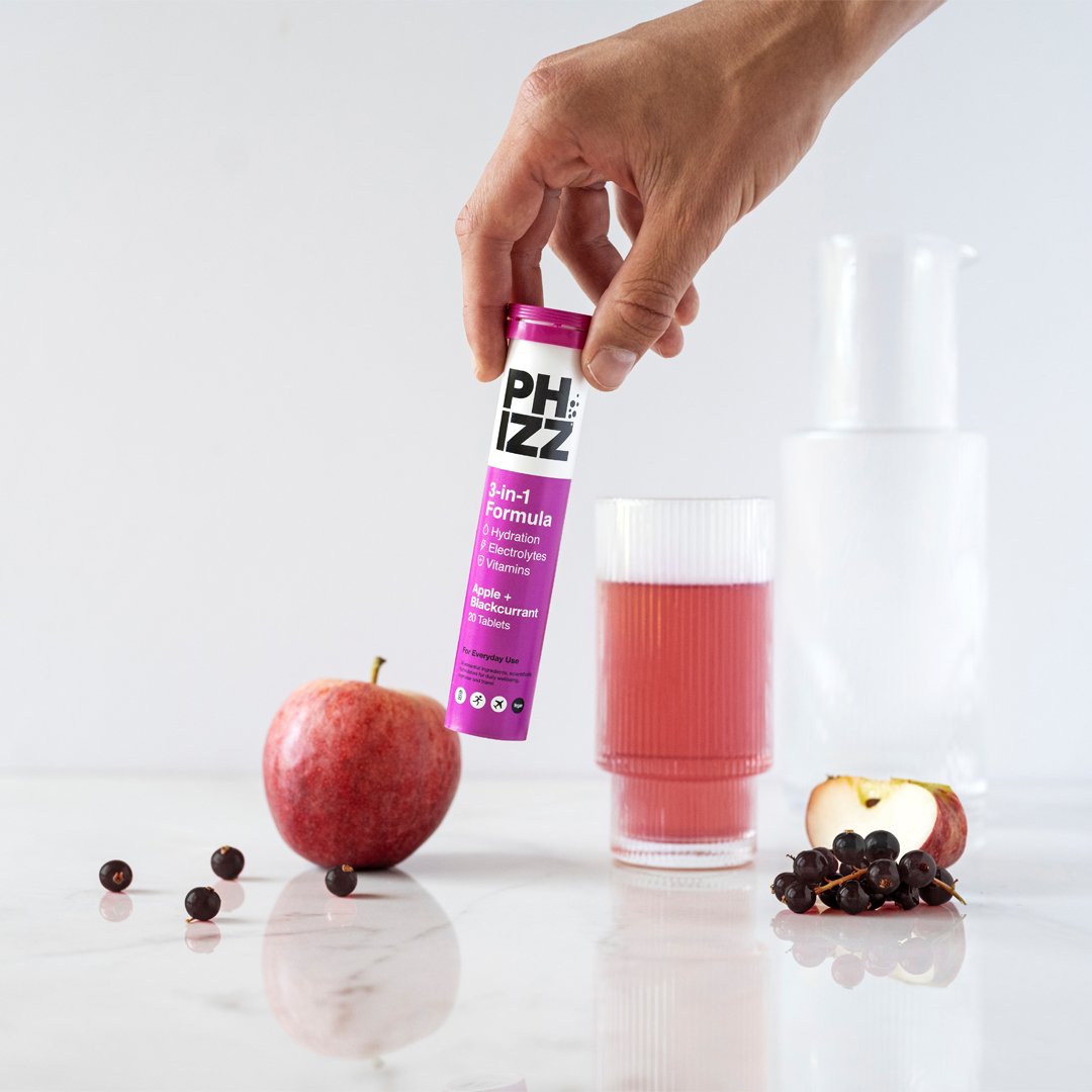 3-in-1 Hydration, Electrolytes & Vitamins (80's) - Phizz