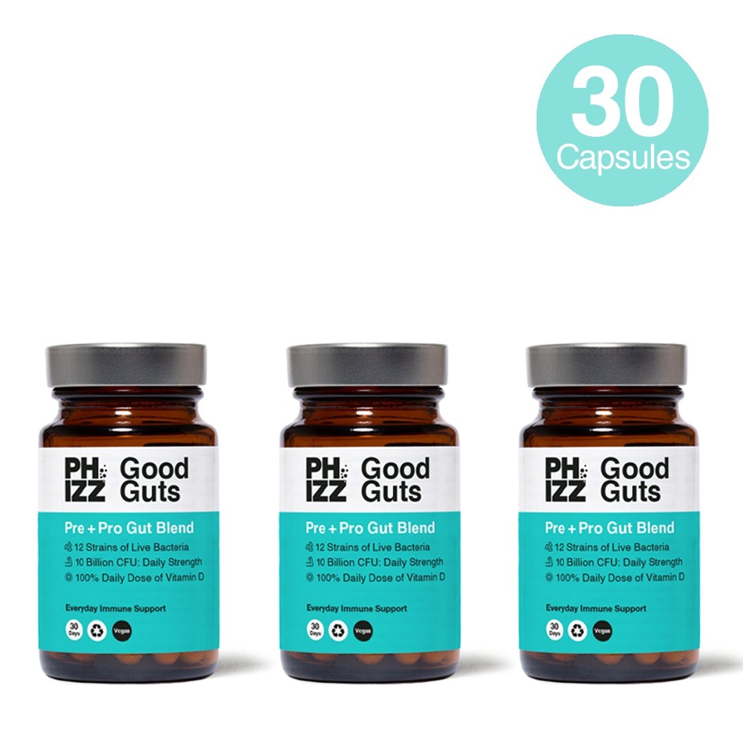 Good Guts 12-Strain Multibiotic with Vitamin D (90 capsules)