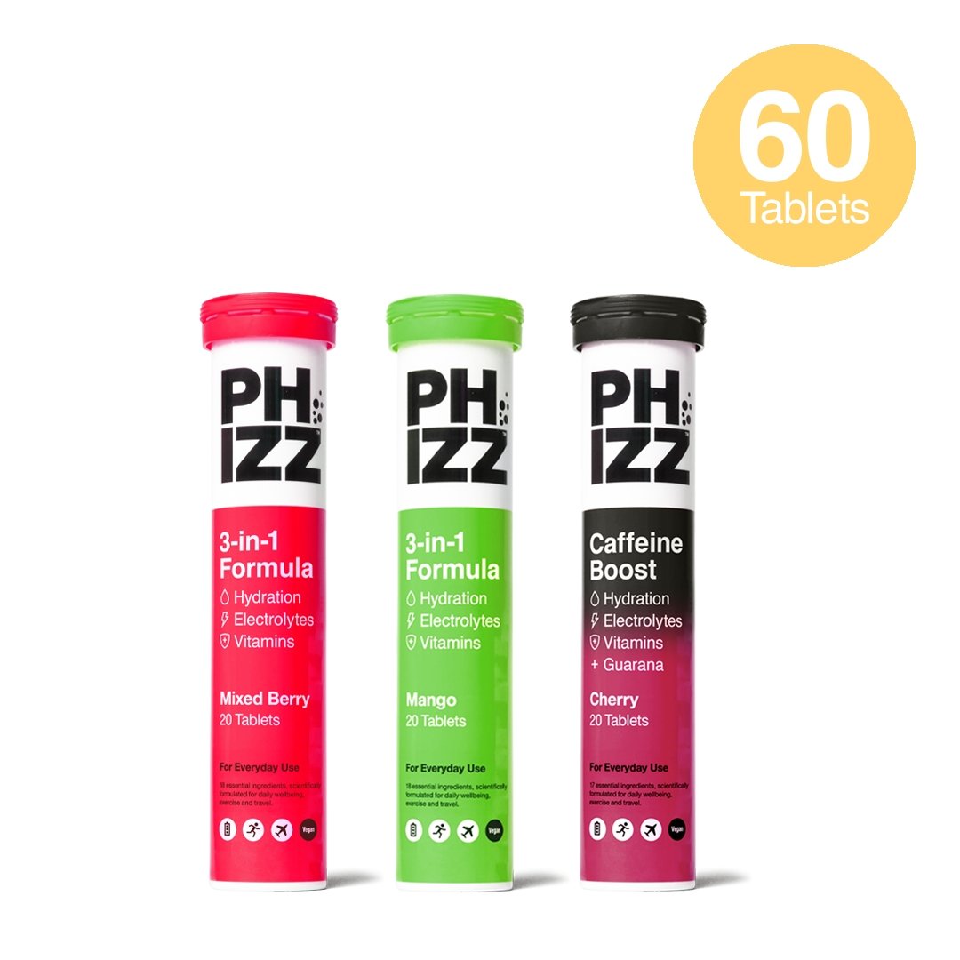 The Phizz Effervescent Caffeine Variety Bundle - Phizz