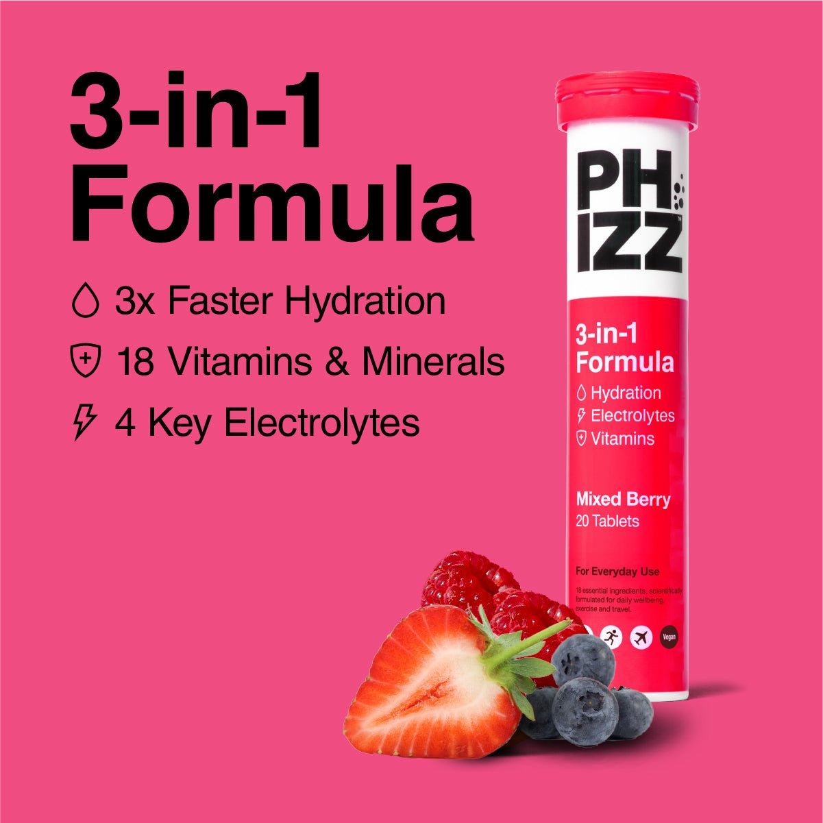 Wholesale | 12 x 20 Tablet Tubes - Phizz