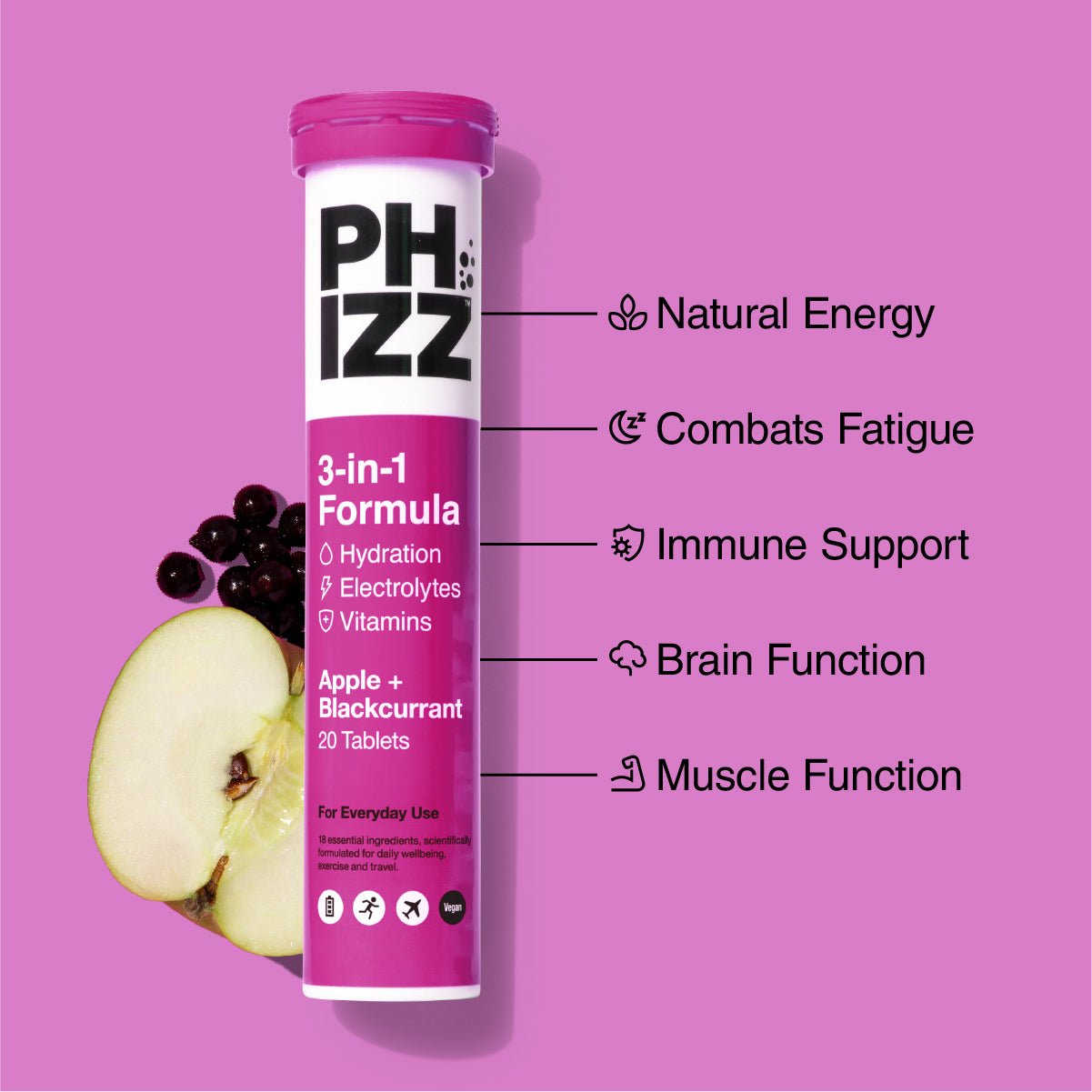 Wholesale | 12 x 20 Tablet Tubes - Phizz